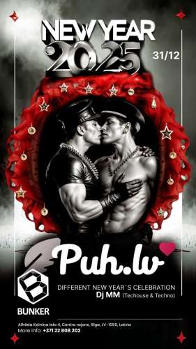 🔥 PUH: Secret Night 🔥  
Men Only! The most anonymous New Year’s Eve sex party…