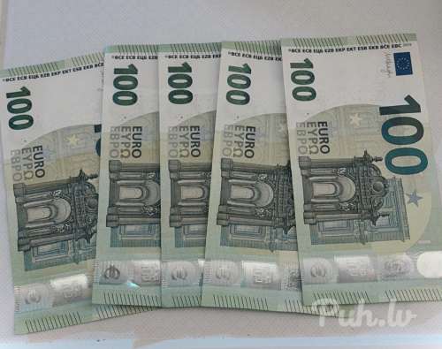 Atlīdzība 500€ (35 лет)