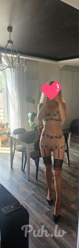 Foto 100% Oriģinālās!❤️
Simpātiska,  slaida auguma blondīnīte 1.  79m/ 63kg/ 31 g…