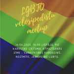 🌈 16. 06. 2020 16:00 Liepājā, pie Karostas cietuma (Invalīdu iela 4) LGBTQ+ velosi…