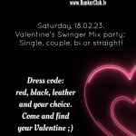 18. 02. 23. -SestDiena!!! Bunker Cruising Bar Valentines Swinger Mix Party!!!-Alfrē…