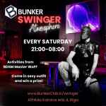 Sestdiena
Bunker Atmosphere-Swinger mix party(men, women, couple, bisex );
21:…